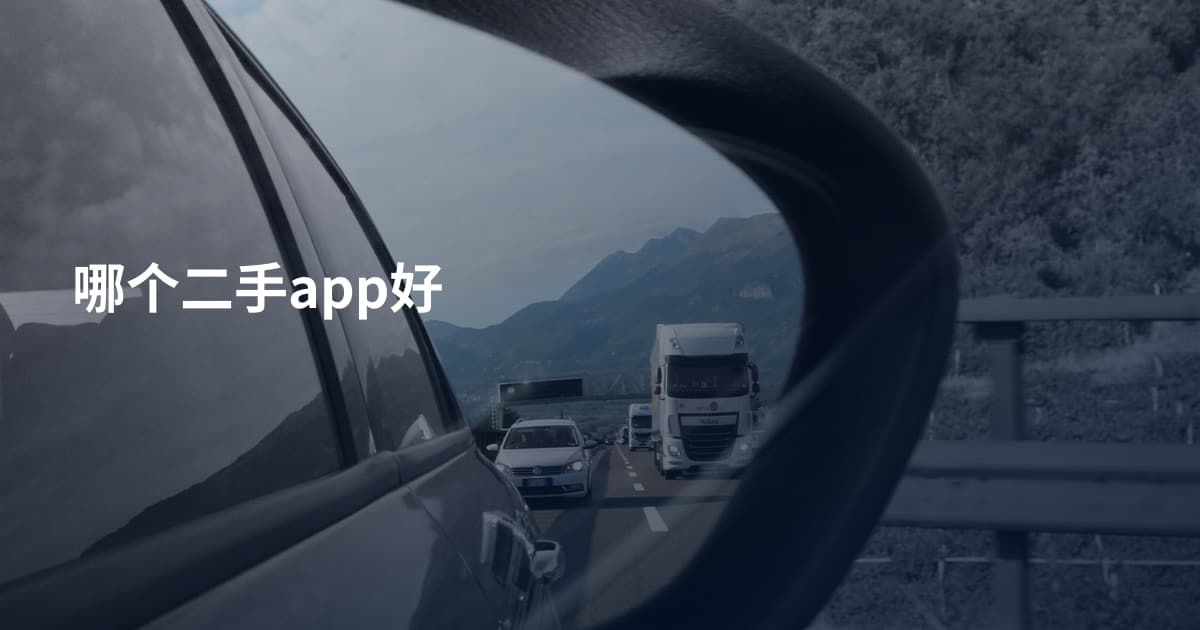 哪个二手app好