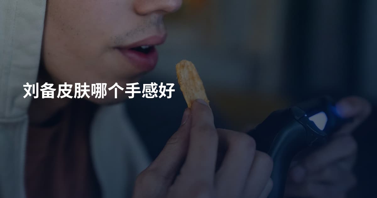 刘备皮肤哪个手感好