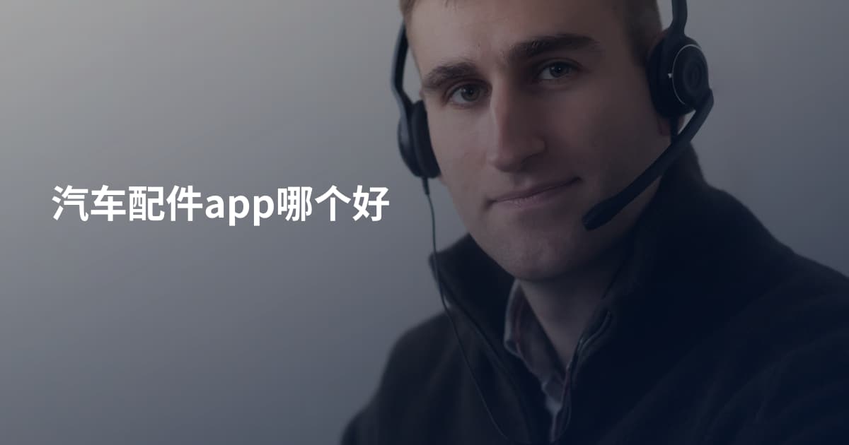 汽车配件app哪个好