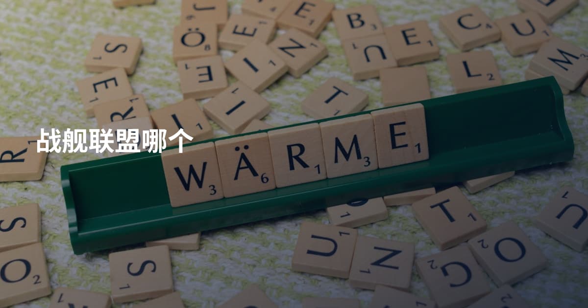 战舰联盟哪个