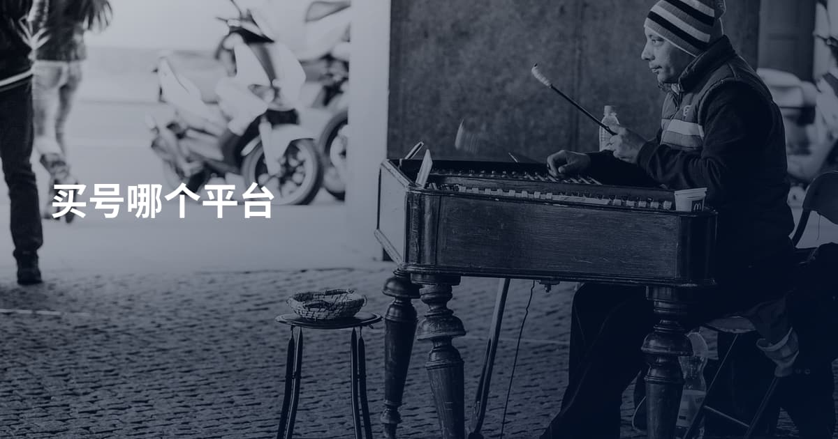 买号哪个平台