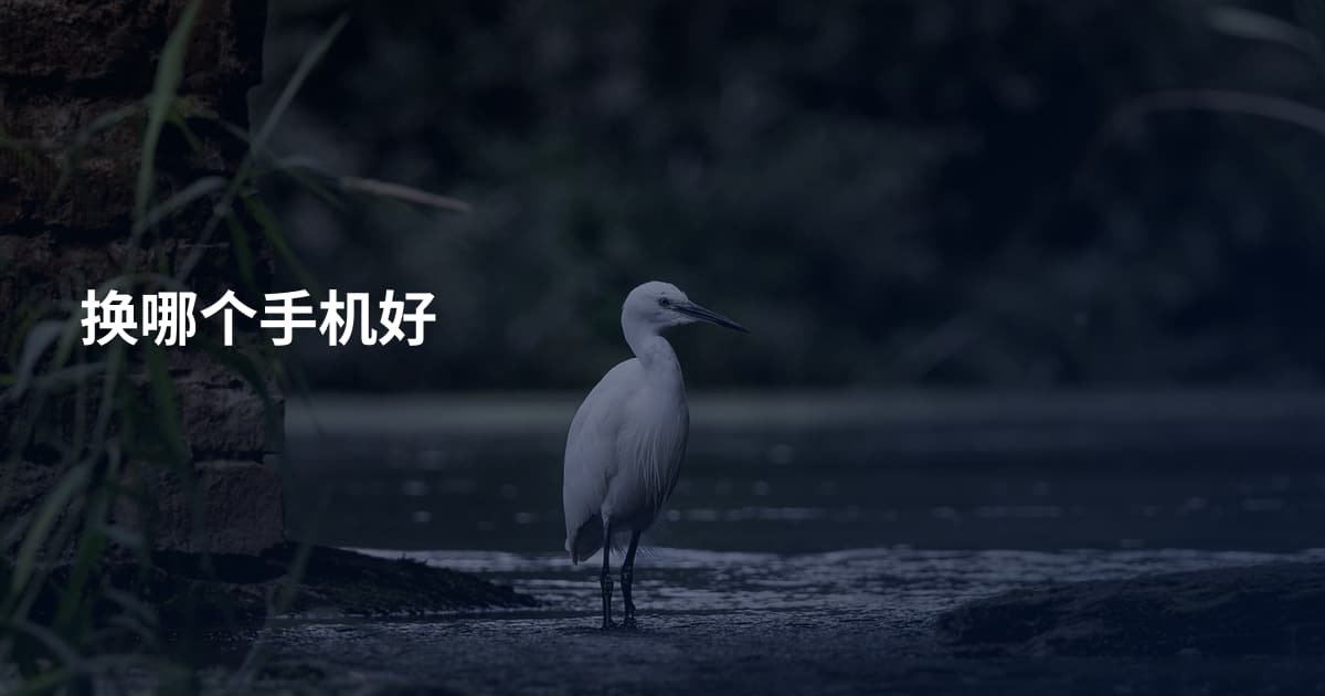 换哪个手机好