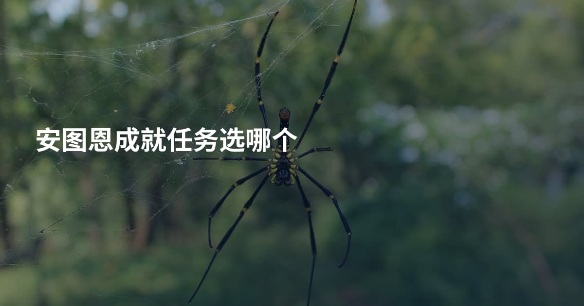 安图恩成就任务选哪个