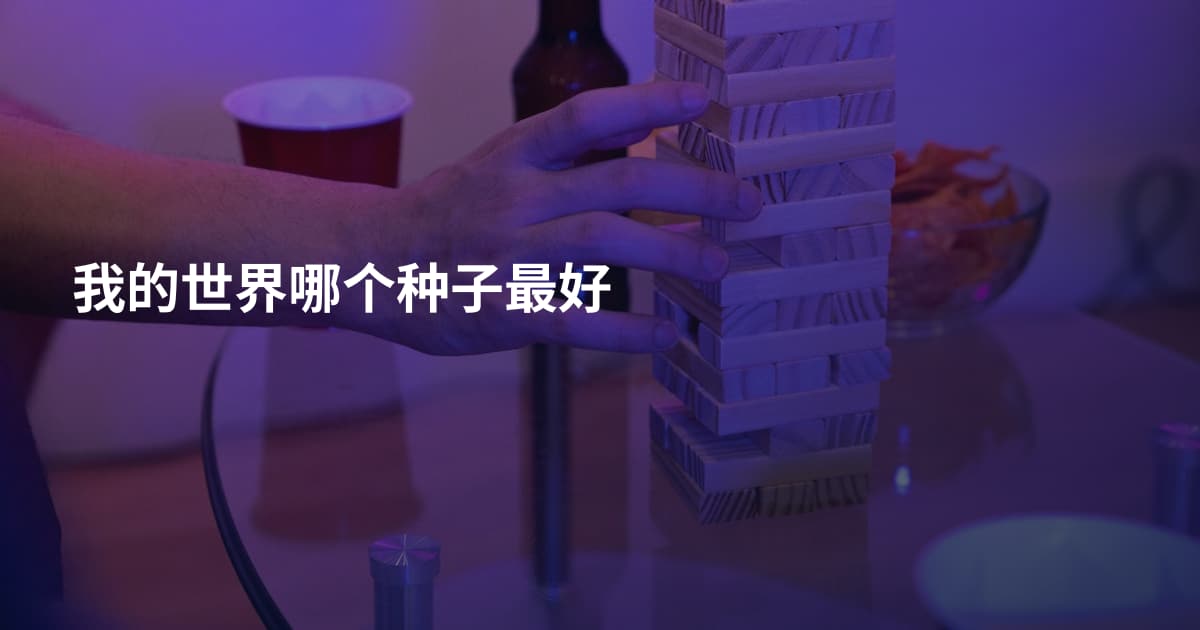 我的世界哪个种子最好