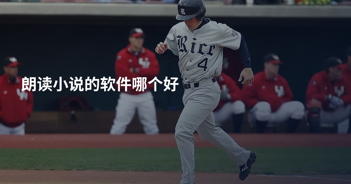 朗读小说的软件哪个好