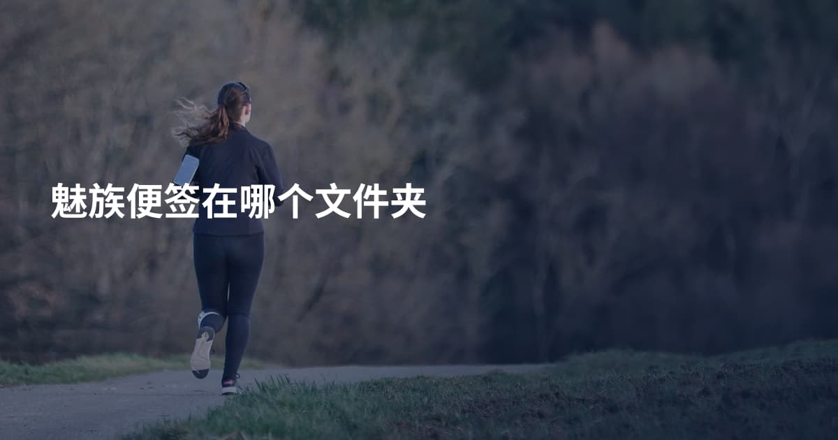 魅族便签在哪个文件夹