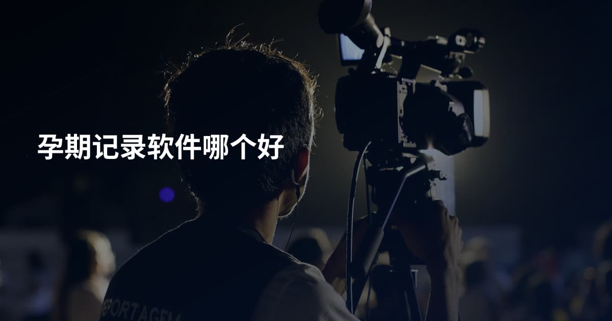 孕期记录软件哪个好