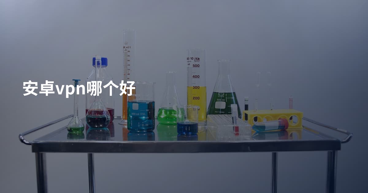 安卓vpn哪个好
