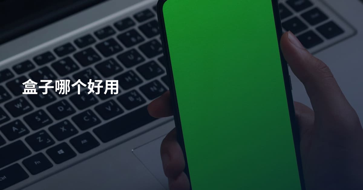 盒子哪个好用