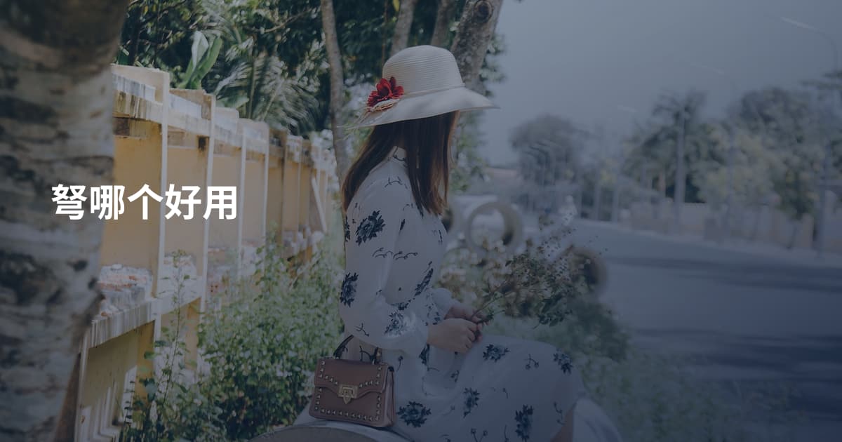 弩哪个好用