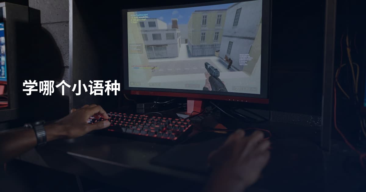 学哪个小语种