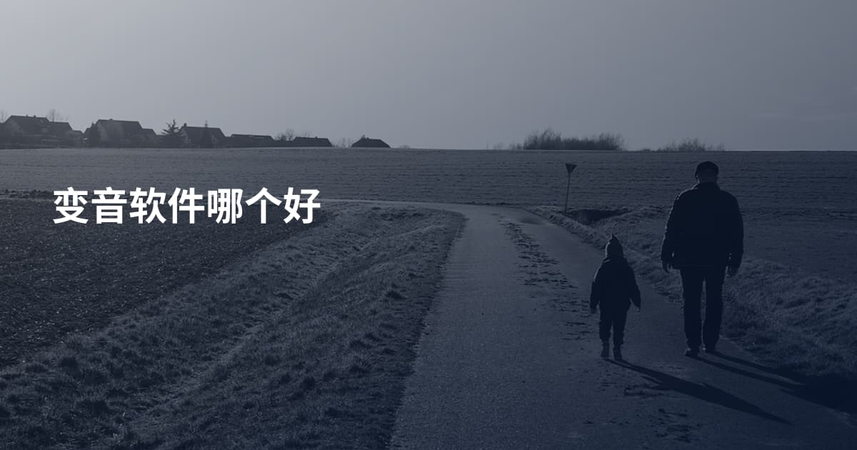 变音软件哪个好