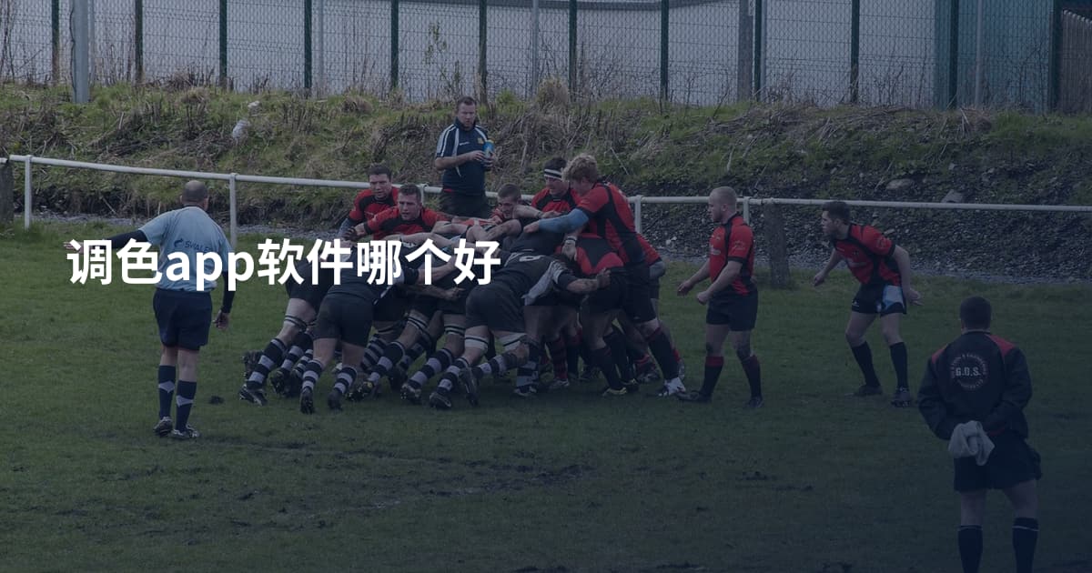 调色app软件哪个好