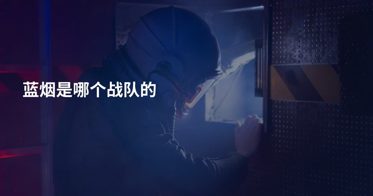 蓝烟是哪个战队的