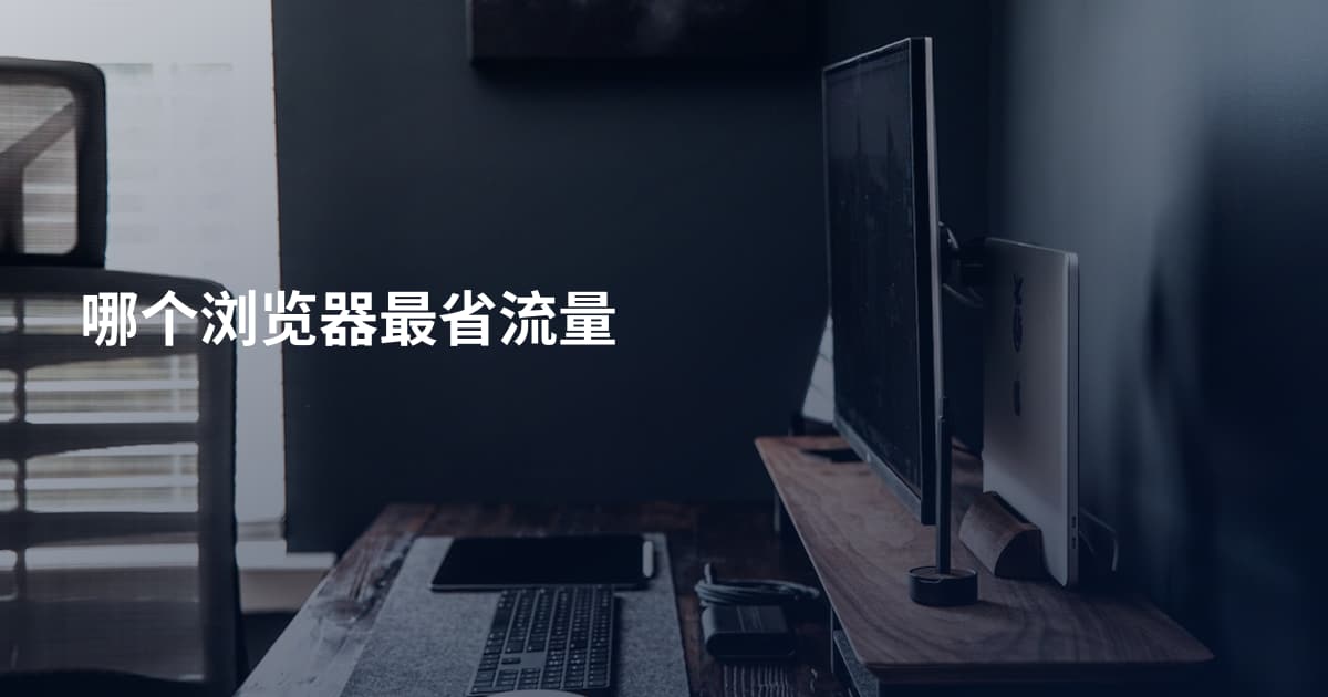 哪个浏览器最省流量