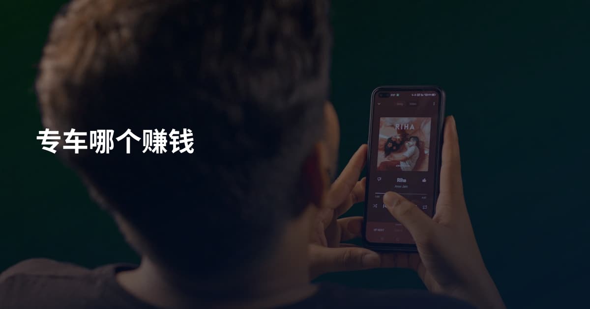 专车哪个赚钱