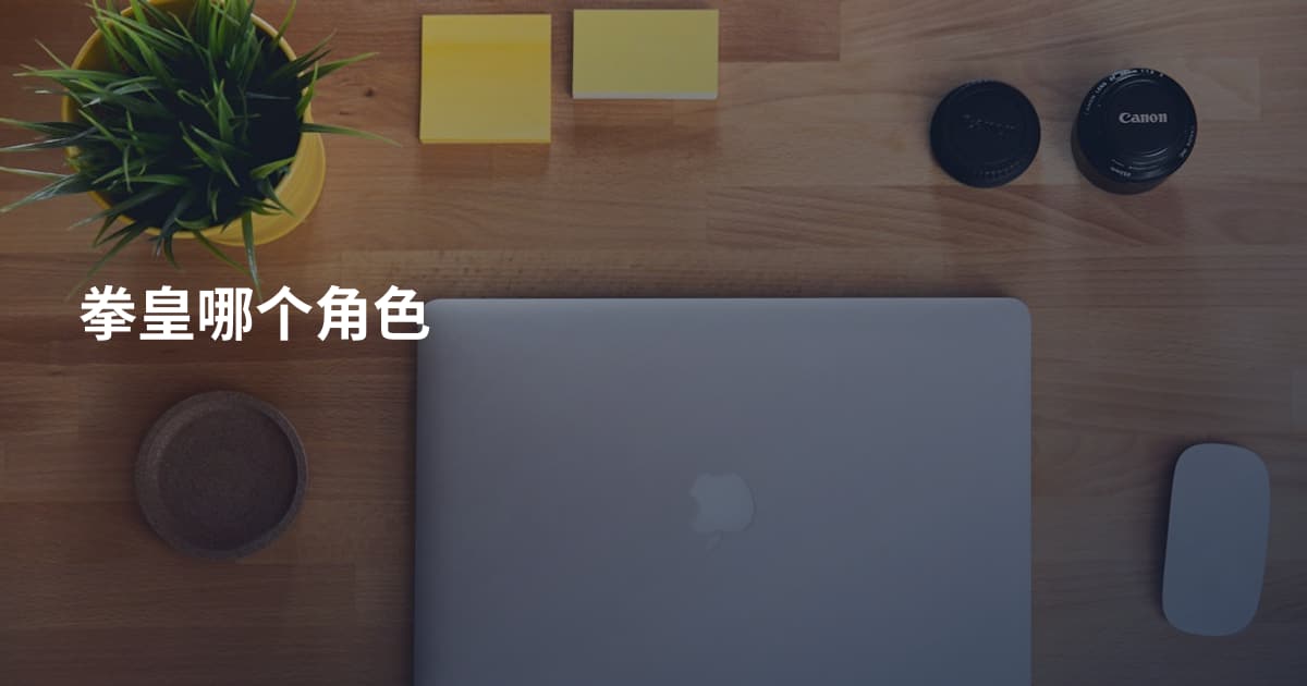 拳皇哪个角色