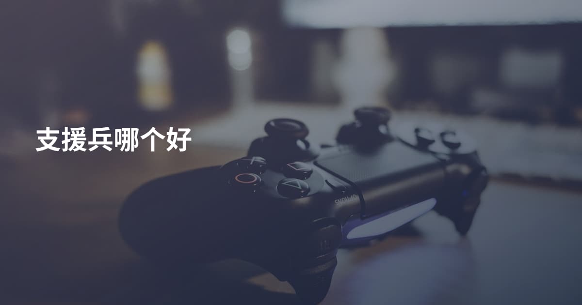 支援兵哪个好