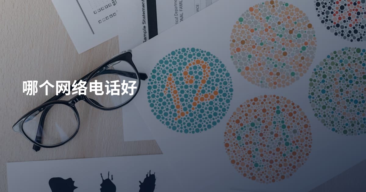 哪个网络电话好