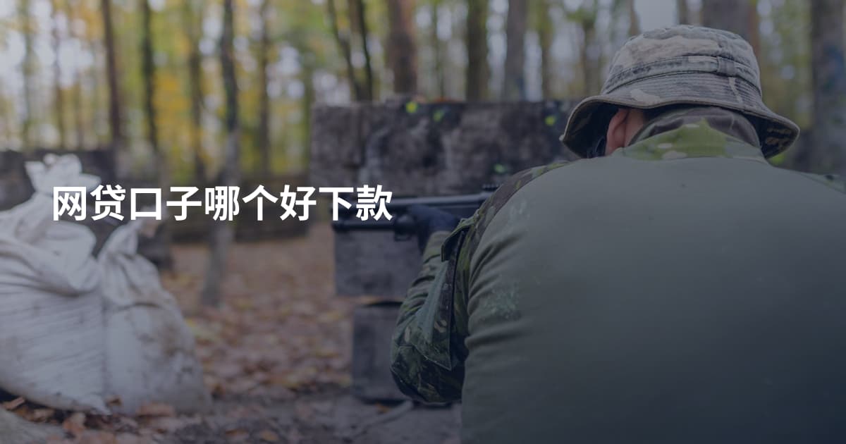 网贷口子哪个好下款