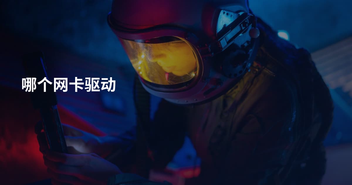 哪个网卡驱动