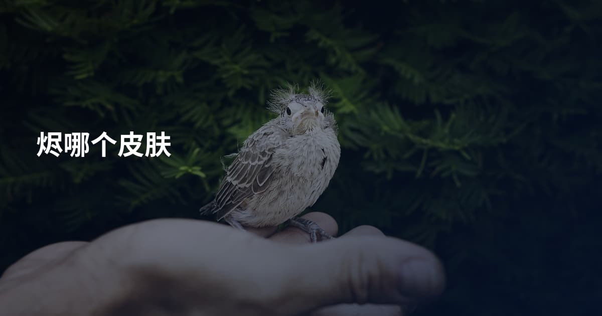 烬哪个皮肤