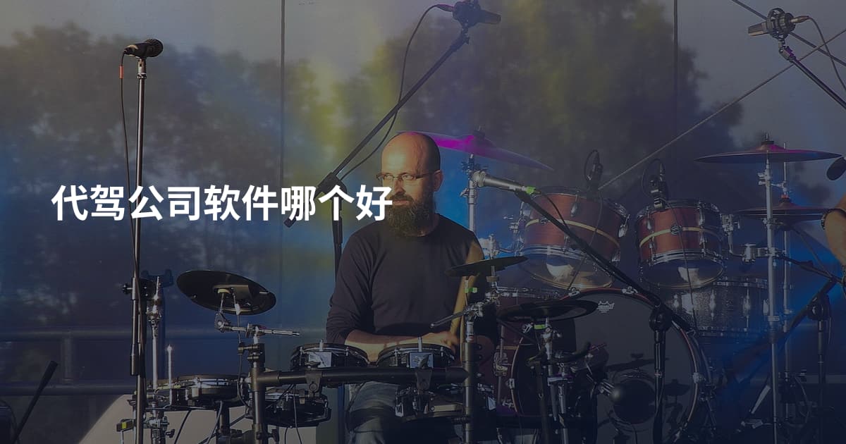 代驾公司软件哪个好