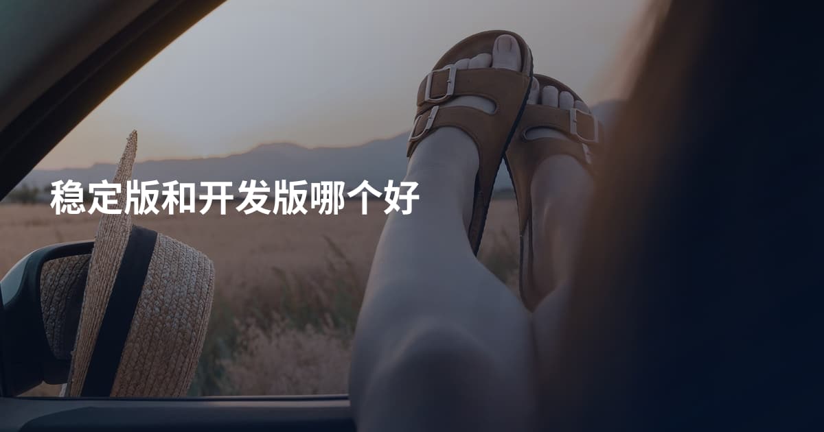 稳定版和开发版哪个好