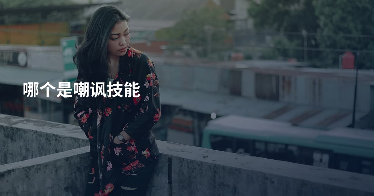 哪个是嘲讽技能