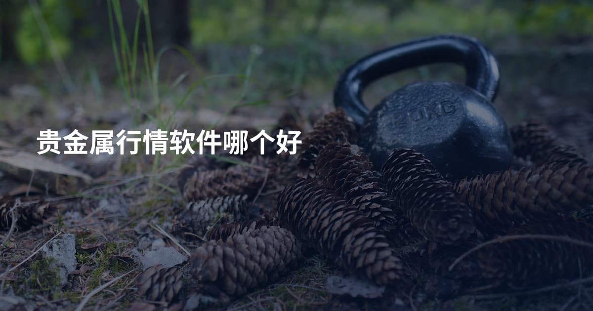 贵金属行情软件哪个好