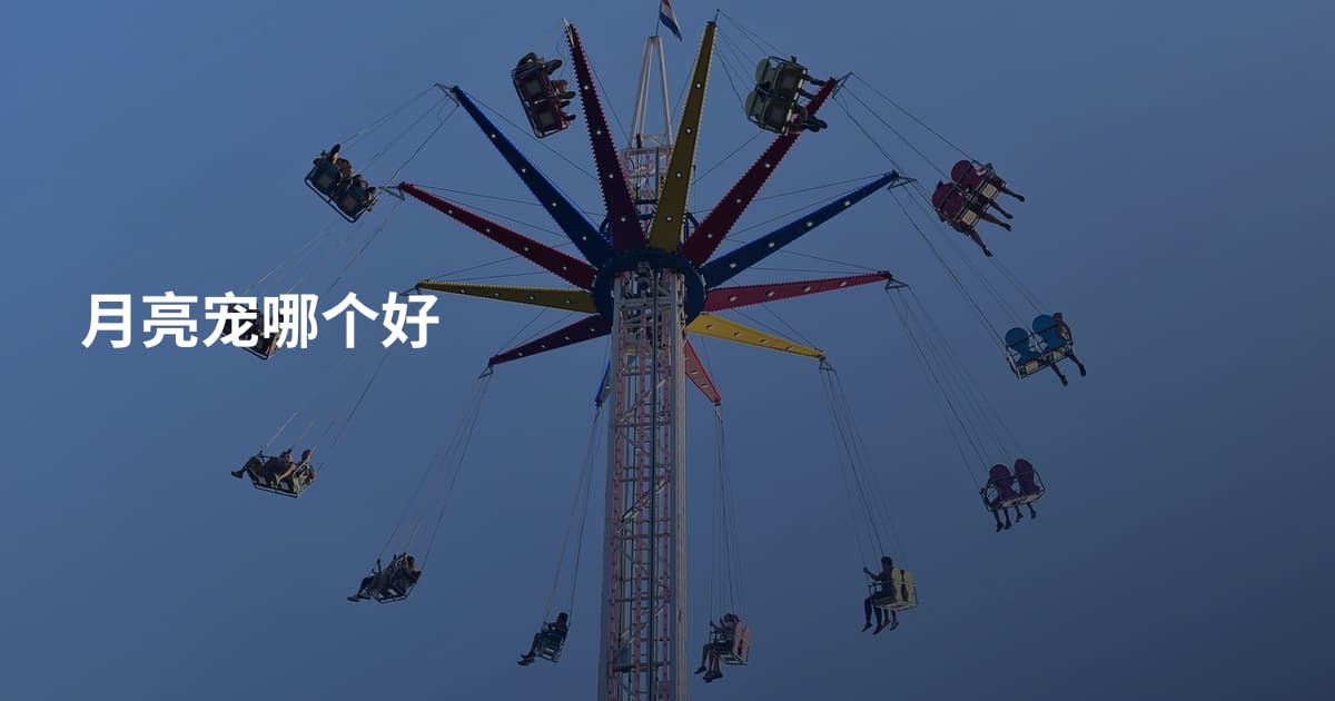 月亮宠哪个好