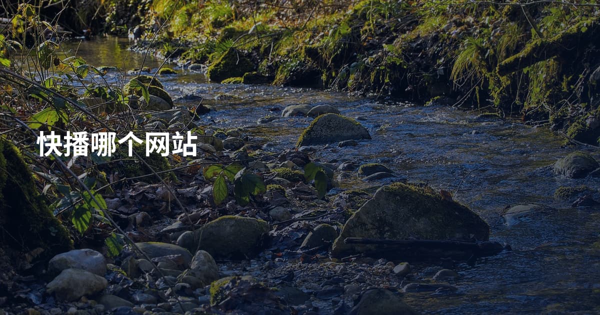 快播哪个网站
