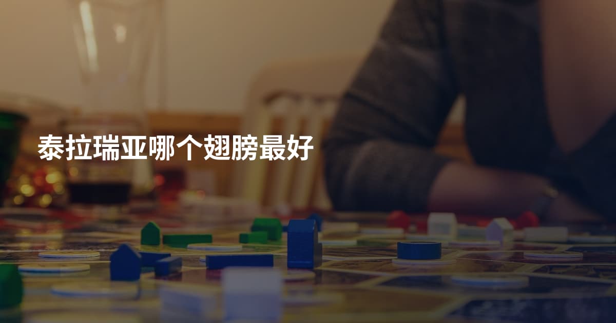 泰拉瑞亚哪个翅膀最好