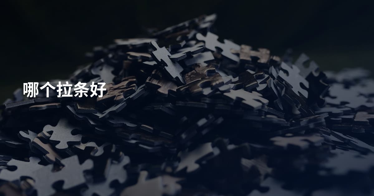 哪个拉条好