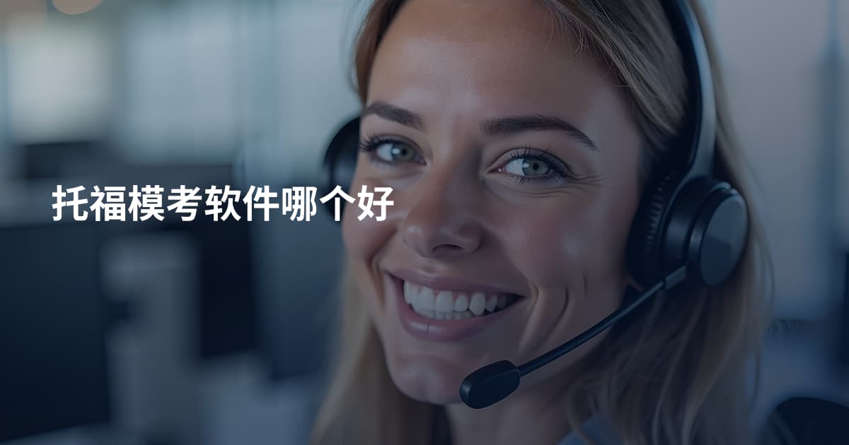 托福模考软件哪个好