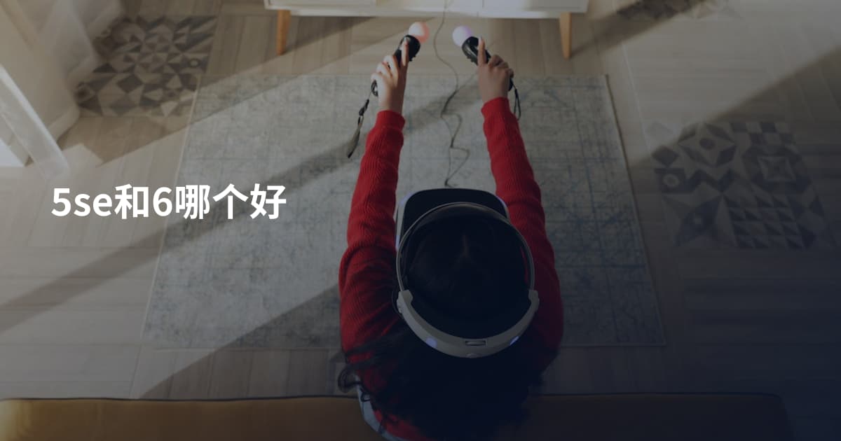 5se和6哪个好
