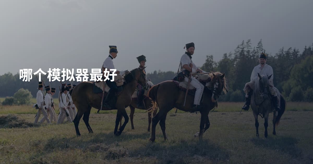 哪个模拟器最好