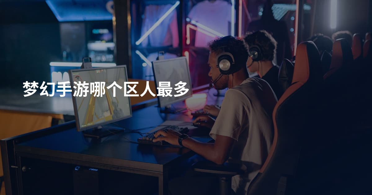 梦幻手游哪个区人最多