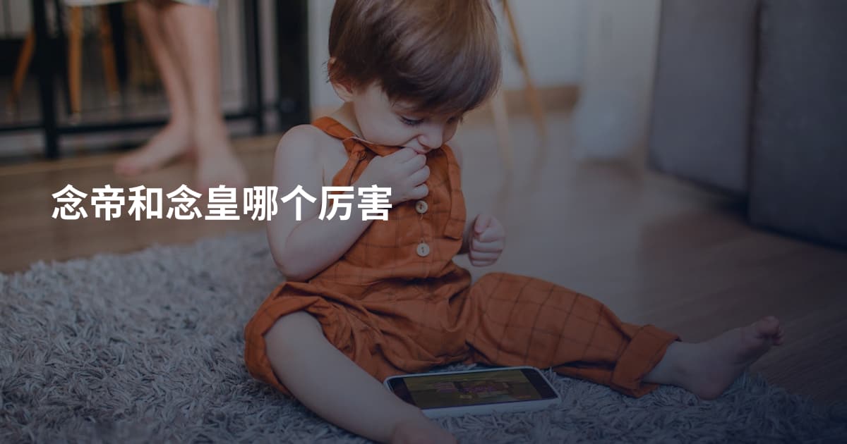 念帝和念皇哪个厉害