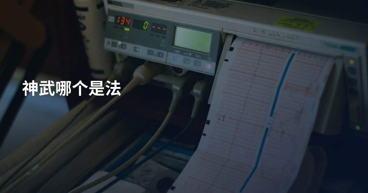 神武哪个是法