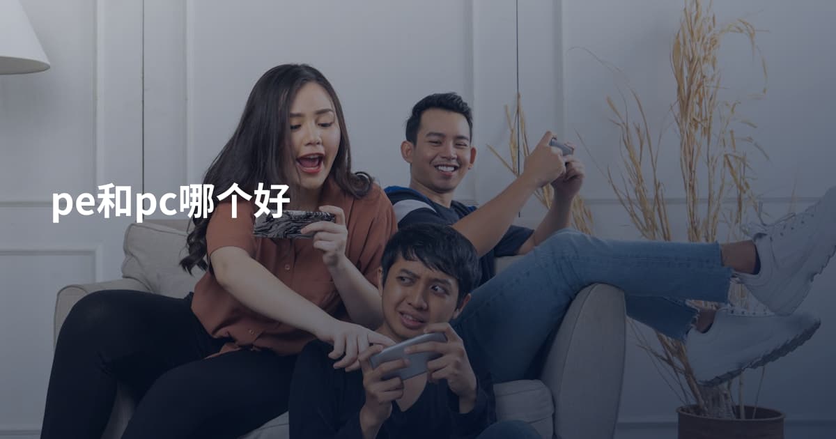 pe和pc哪个好