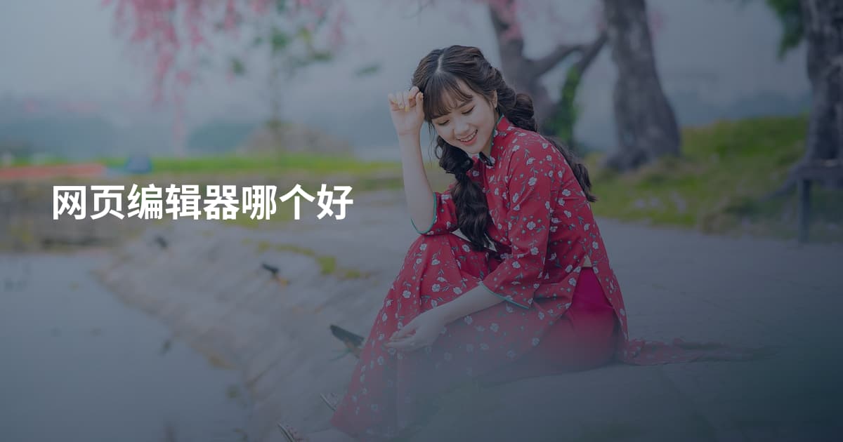 网页编辑器哪个好