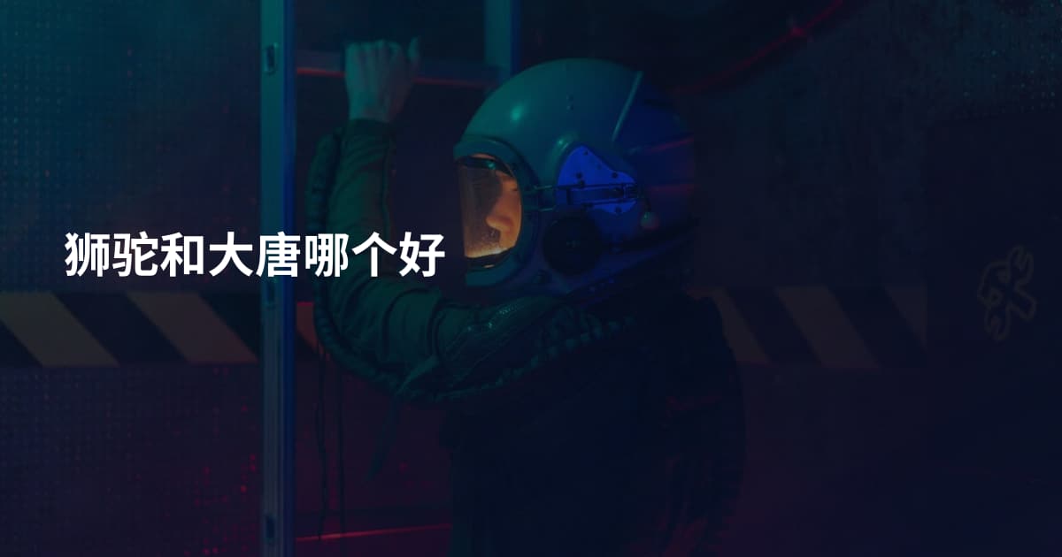 狮驼和大唐哪个好
