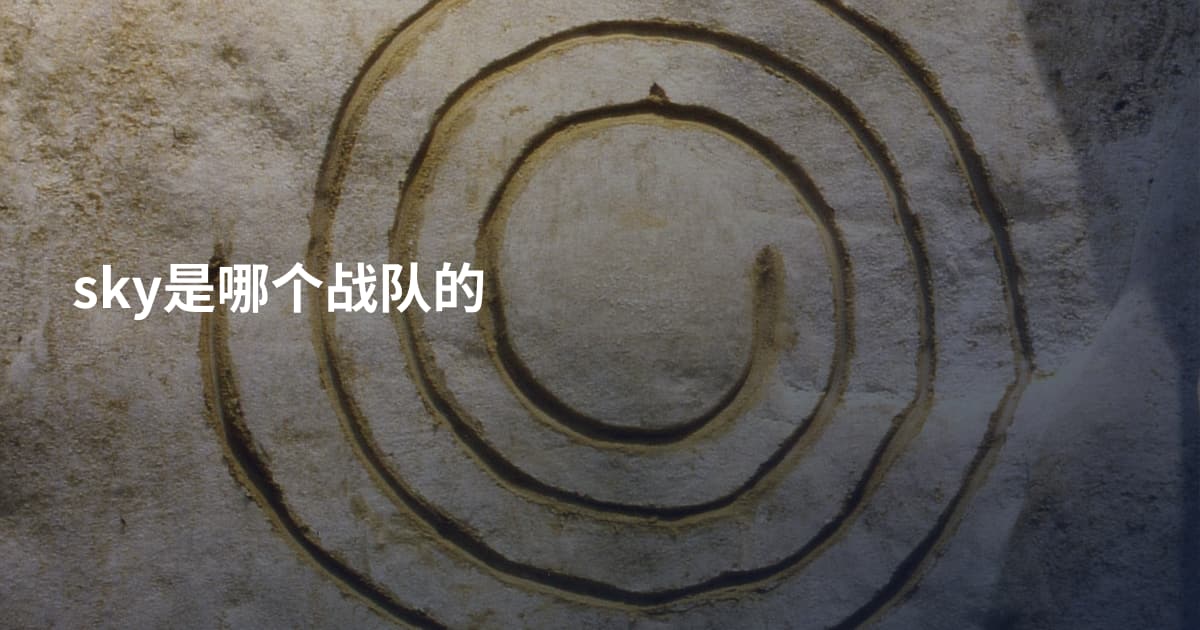 sky是哪个战队的