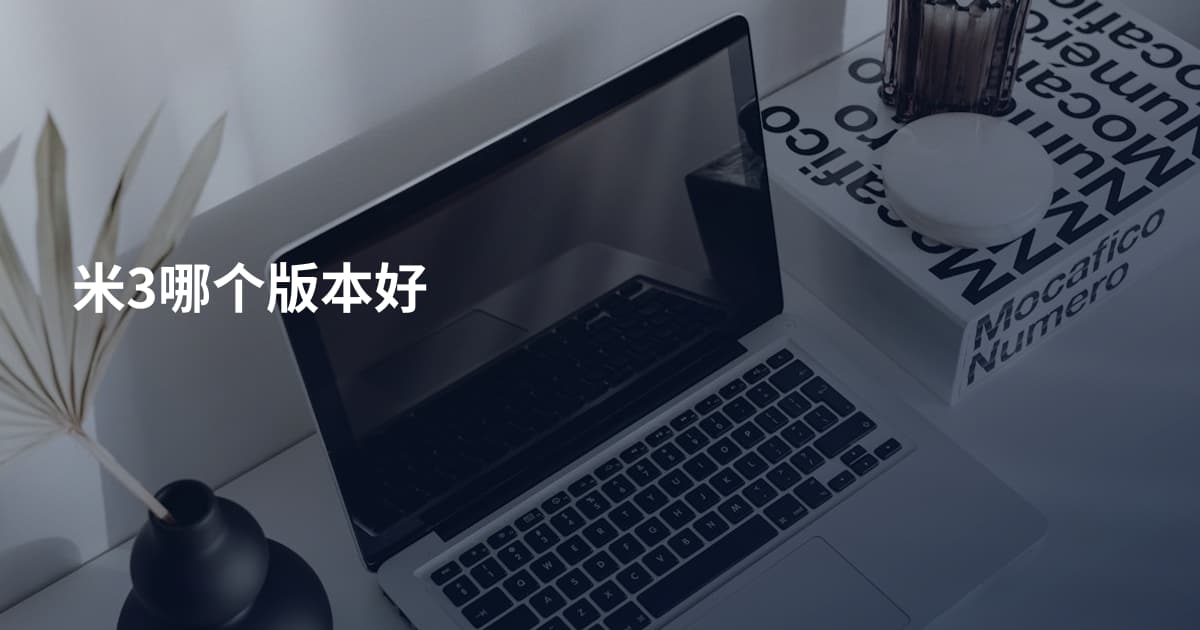 米3哪个版本好