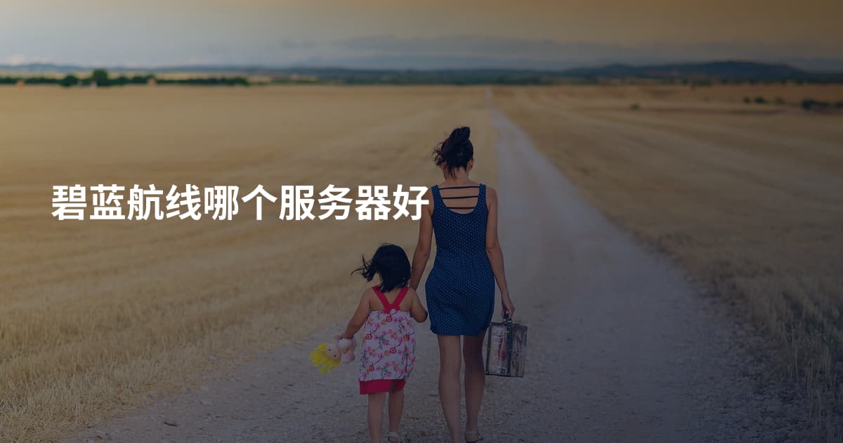 碧蓝航线哪个服务器好