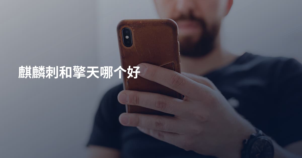 麒麟刺和擎天哪个好