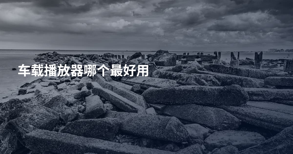 车载播放器哪个最好用