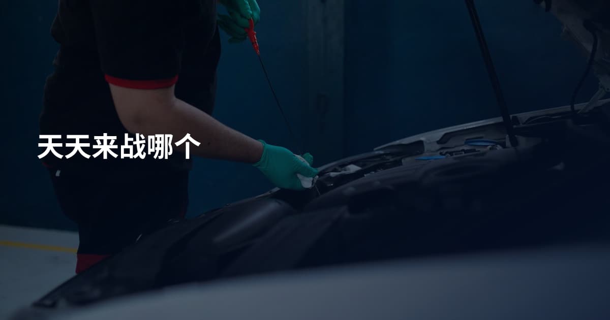 天天来战哪个