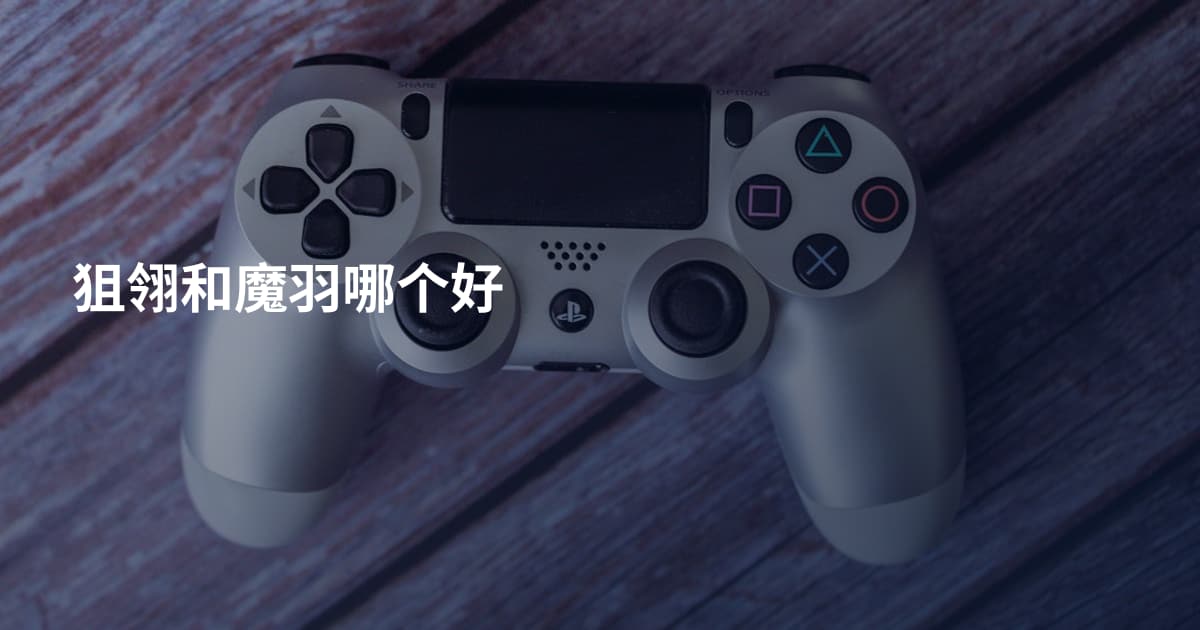 狙翎和魔羽哪个好